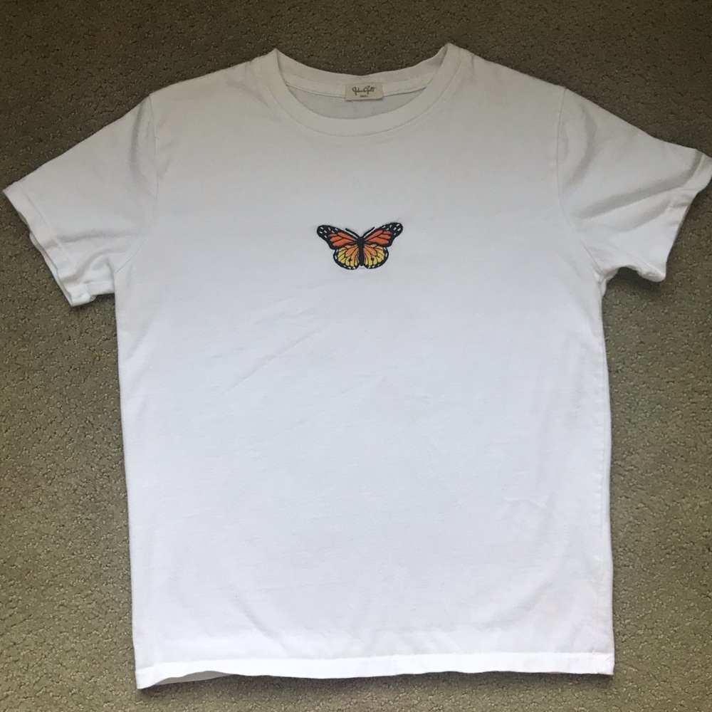 White Butterfly T-shirt